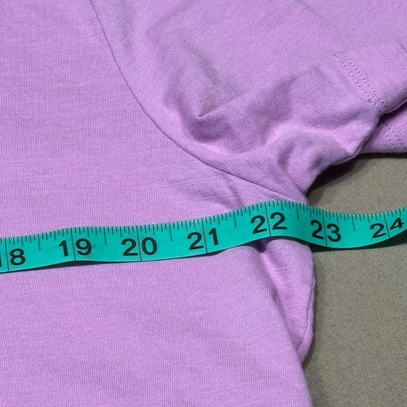 Tommy Bahama Light Purple Short Sleeve Tee - Picture 5 of 5